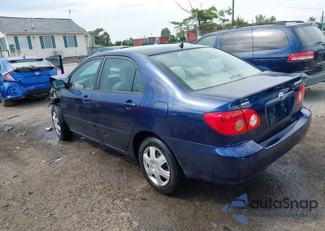 2005 Toyota Corolla Le z USA, uszkodzony, nr VIN 2T1BR32E75C422935